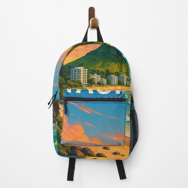 Item preview, Tauranga Beachfront and Mount Maunganui at Sunset designed and sold by Aryabek.