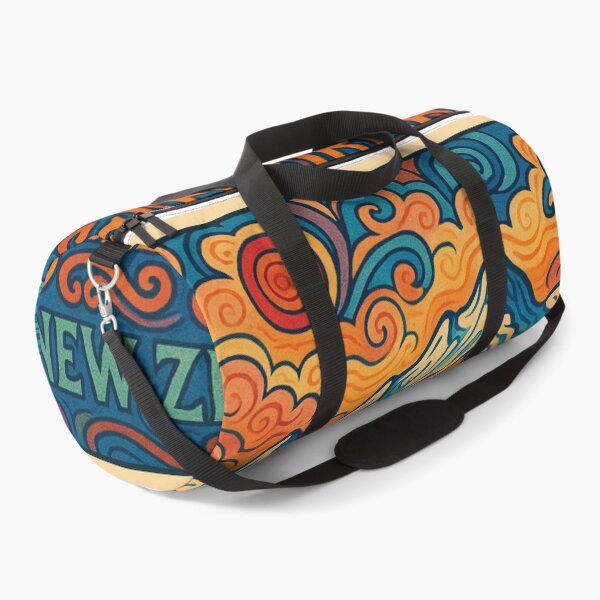 Item preview, Glenorchy Mountains and Lake Wakatipu in Psychedelic Colors designed and sold by Aryabek.