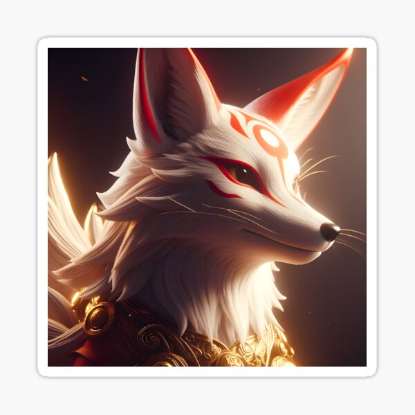 Item preview, Kitsune designed and sold by GalleryBrisArt.