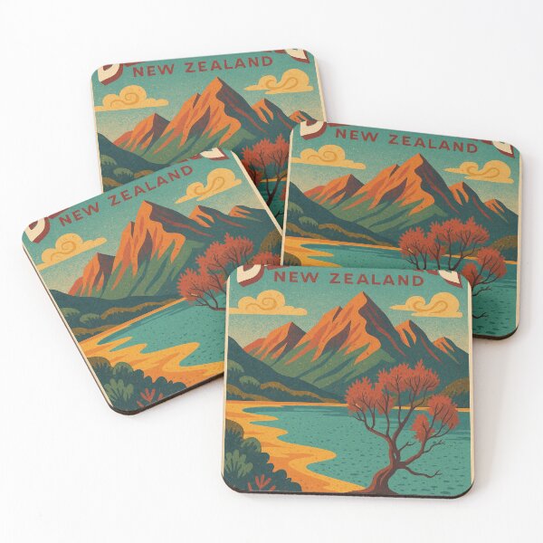 Item preview, Glenorchy Lake Shore and Southern Alps, New Zealand designed and sold by Aryabek.