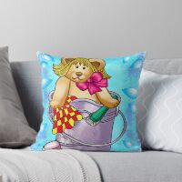 Bath Bear pillow