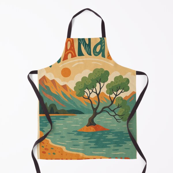 Item preview, Wanaka Tree and Southern Alps in New Zealand designed and sold by Aryabek.