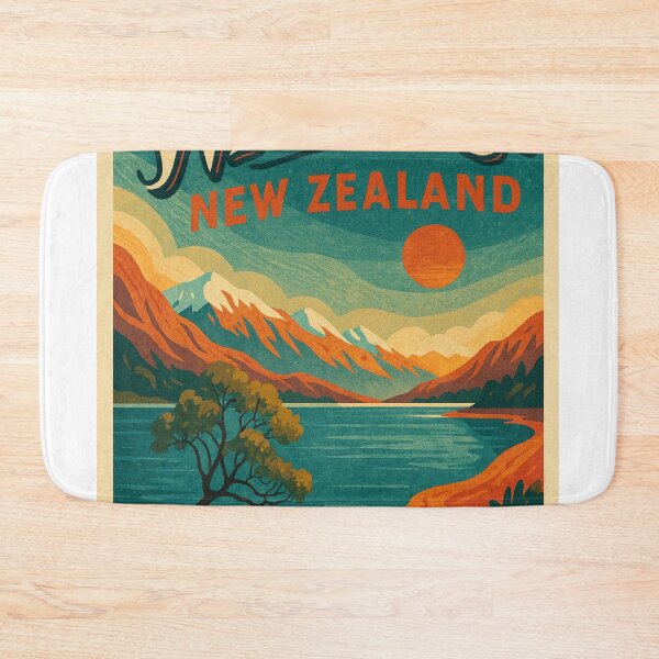 Item preview, Wanaka Lakeshore and Sunset Over Southern Alps, New Zealand designed and sold by Aryabek.