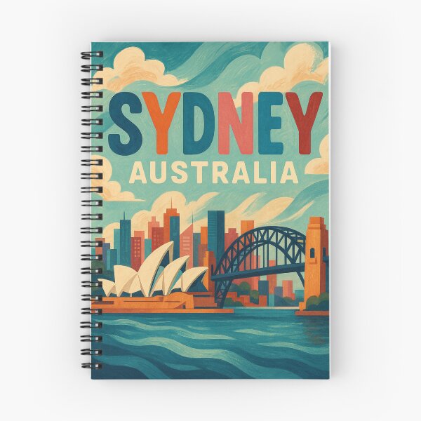 Item preview, Sydney Opera House and Harbour Bridge with City Skyline designed and sold by Aryabek.