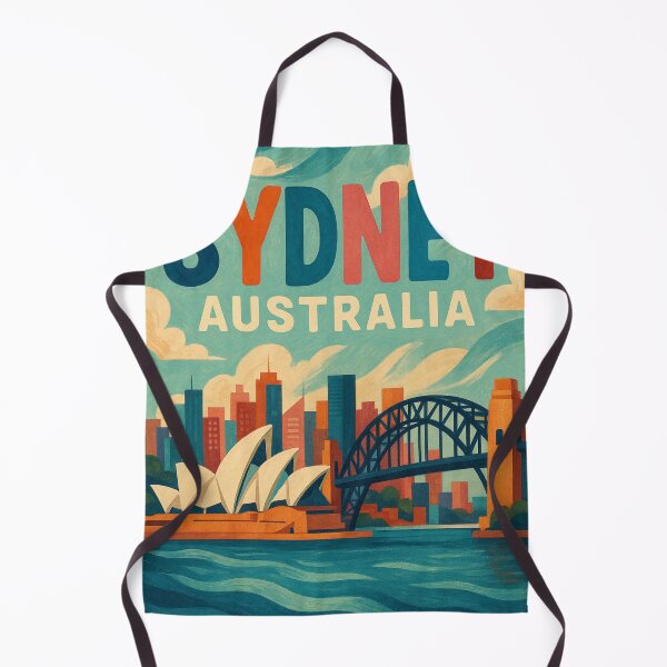 Item preview, Sydney Opera House and Harbour Bridge with City Skyline designed and sold by Aryabek.