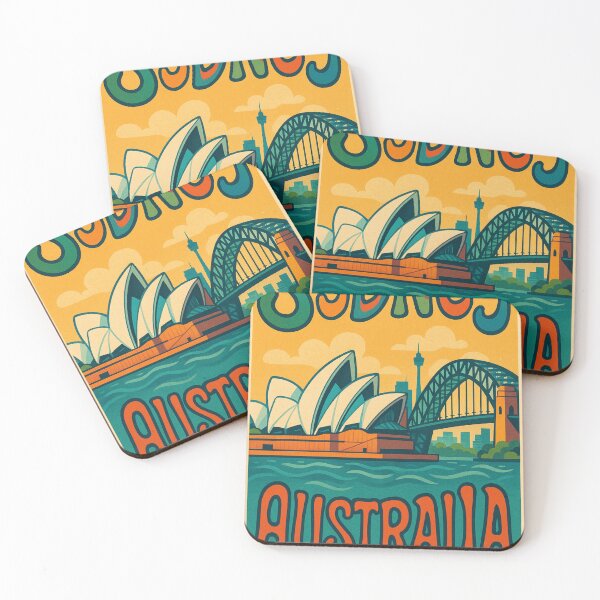 Item preview, Sydney Harbour View with Opera House and Bridge, Australia designed and sold by Aryabek.