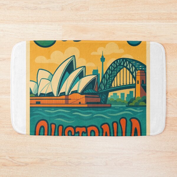 Item preview, Sydney Harbour View with Opera House and Bridge, Australia designed and sold by Aryabek.