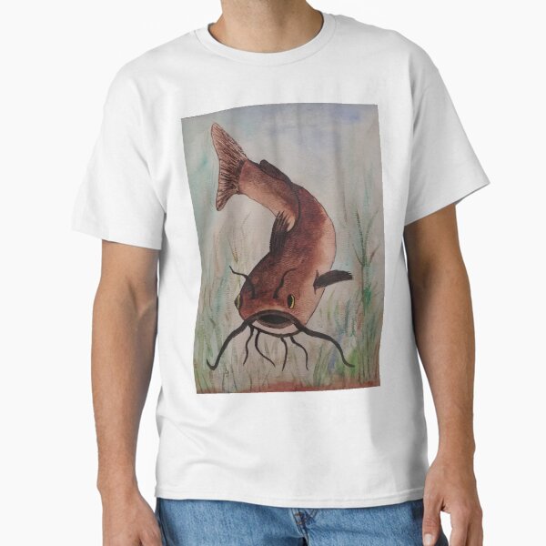 Item preview, Catfish with big whiskers designed and sold by Matt Starr.