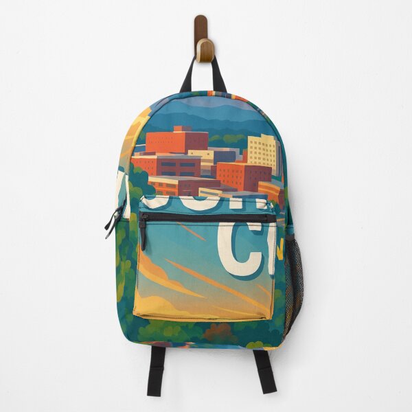 Item preview, Johnson City Skyline with Clocktower and Mountain Sunrise designed and sold by Aryabek.