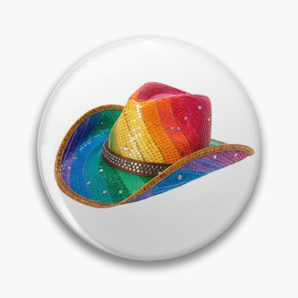 Item preview, rainbow cowboy hat shining  designed and sold by elkuni.