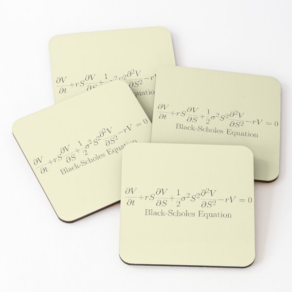Item preview, Black Scholes Equation designed and sold by Javier Narváez Solarte.