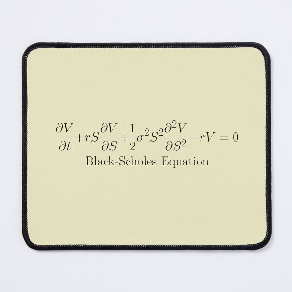 Item preview, Black Scholes Equation designed and sold by Javier Narváez Solarte.