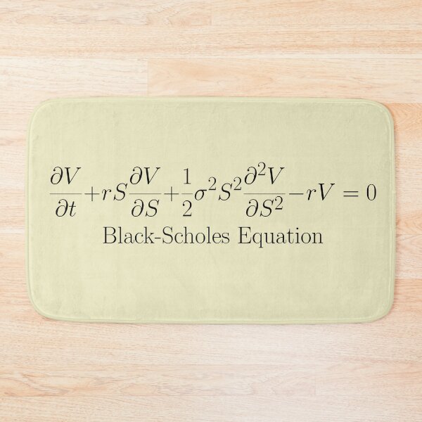 Item preview, Black Scholes Equation designed and sold by Javier Narváez Solarte.