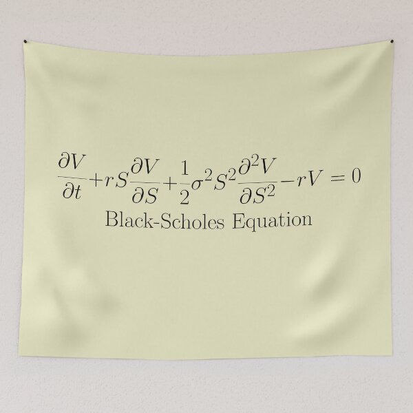 Item preview, Black Scholes Equation designed and sold by Javier Narváez Solarte.