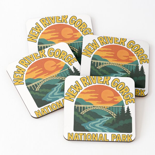 Item preview, New River Gorge National Park Bridge at Sunset, West Virginia designed and sold by Places On Earth.
