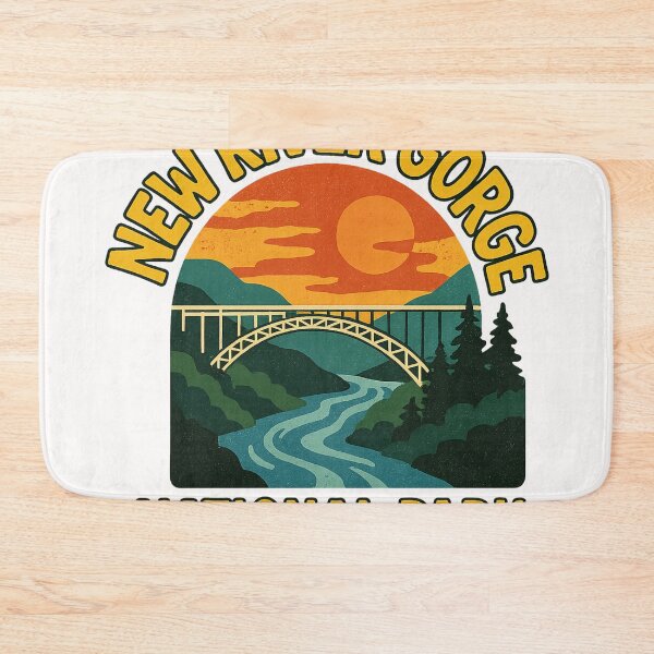 Item preview, New River Gorge National Park Bridge at Sunset, West Virginia designed and sold by Places On Earth.