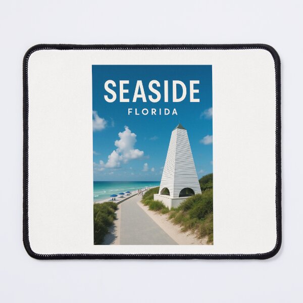 Item preview, Boardwalk and Seaside Pavilion Along the Gulf, Florida designed and sold by Places On Earth.