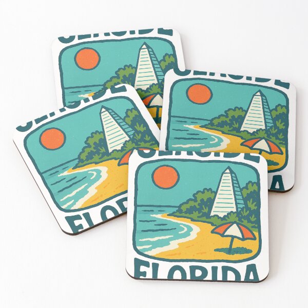 Item preview, Seaside Florida Pavilion and Beach Umbrellas on the Gulf Coast designed and sold by Places On Earth.