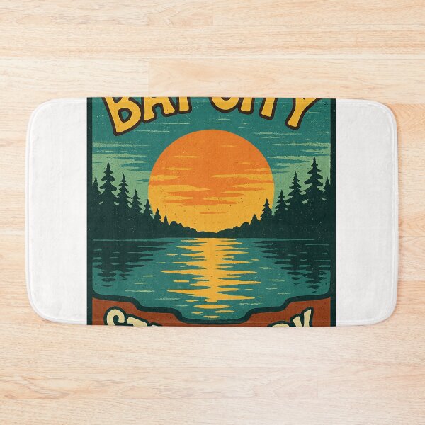 Item preview, Sunset Over Lake at Bay City State Park, Michigan designed and sold by Places On Earth.