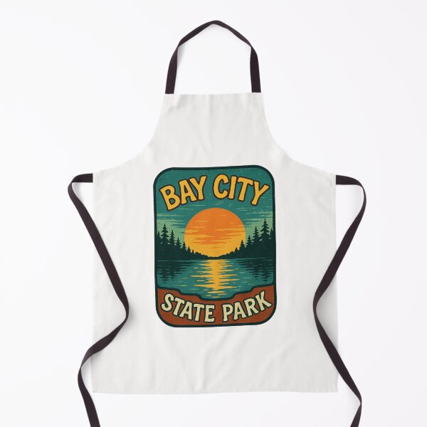 Item preview, Sunset Over Lake at Bay City State Park, Michigan designed and sold by Places On Earth.