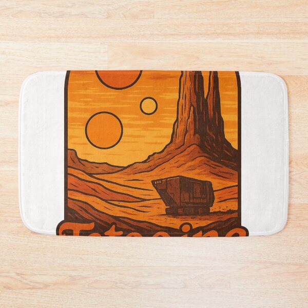 Item preview, Tatooine National Park with Spires and Three Suns designed and sold by Places On Earth.