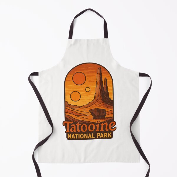 Item preview, Tatooine National Park with Spires and Three Suns designed and sold by Places On Earth.