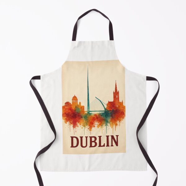 Item preview, Dublin City Skyline with River Liffey and Spire designed and sold by Places On Earth.