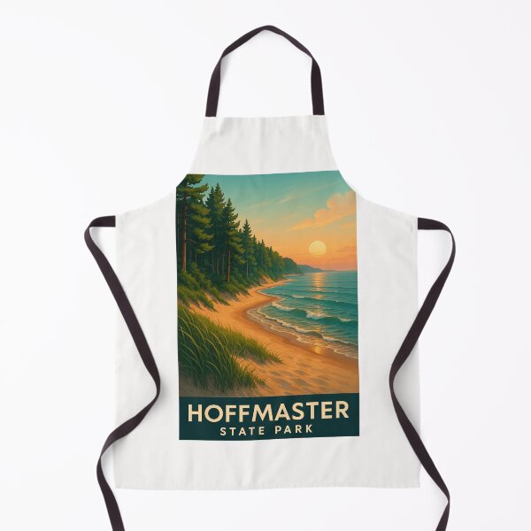 Item preview, Hoffmaster State Park Beach and Pine Forest, Michigan designed and sold by Places On Earth.