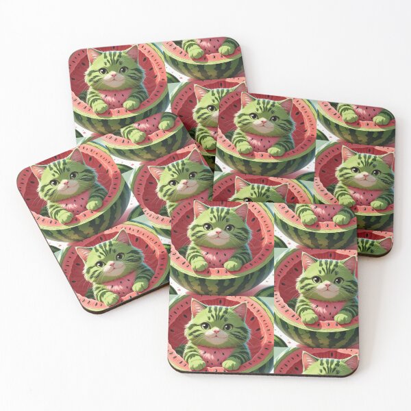 Item preview, Melon Kitty: A Cat's Juicy Hideaway designed and sold by Donejen.