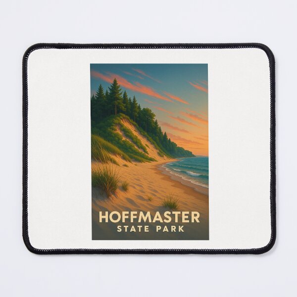 Item preview, Hoffmaster State Park Sand Dunes and Sunset Sky designed and sold by Places On Earth.