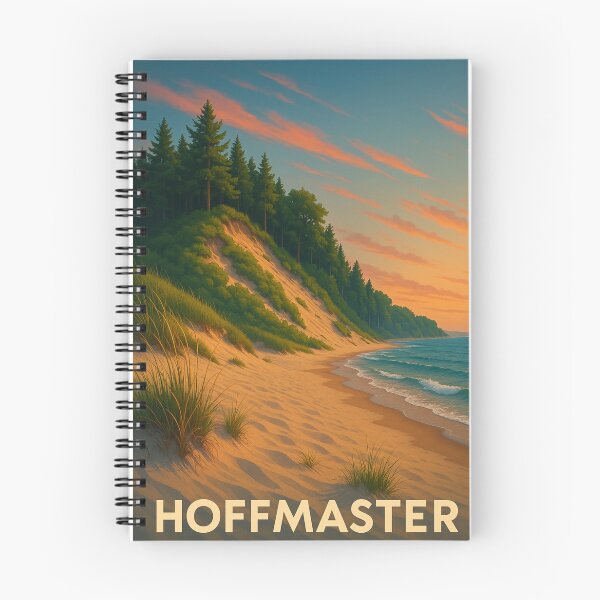 Item preview, Hoffmaster State Park Sand Dunes and Sunset Sky designed and sold by Places On Earth.