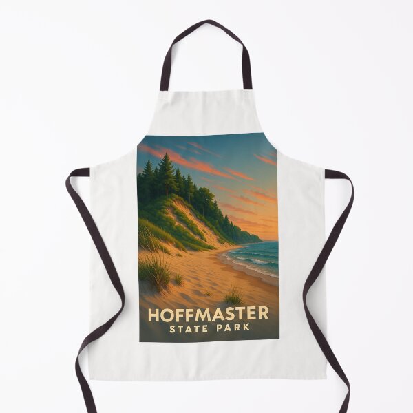 Item preview, Hoffmaster State Park Sand Dunes and Sunset Sky designed and sold by Places On Earth.