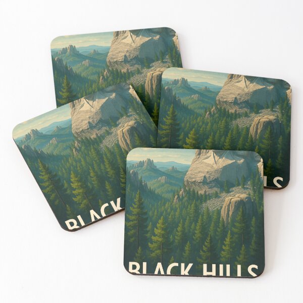Item preview, Mount Rushmore and Black Hills National Forest, South Dakota designed and sold by Places On Earth.