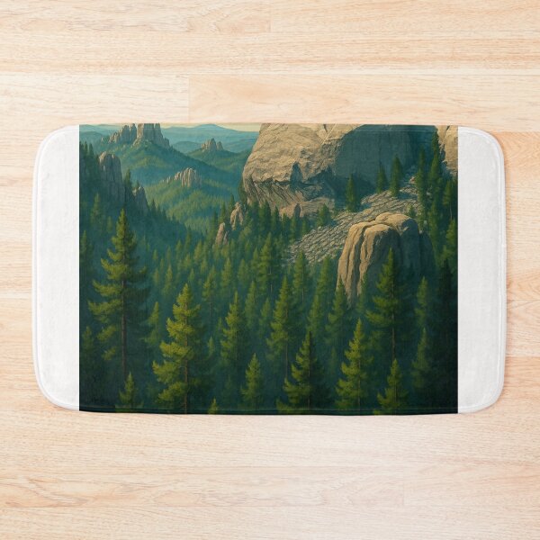 Item preview, Mount Rushmore and Black Hills National Forest, South Dakota designed and sold by Places On Earth.