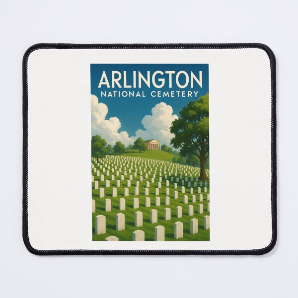 Item preview, Arlington National Cemetery and Arlington House, Virginia designed and sold by Places On Earth.