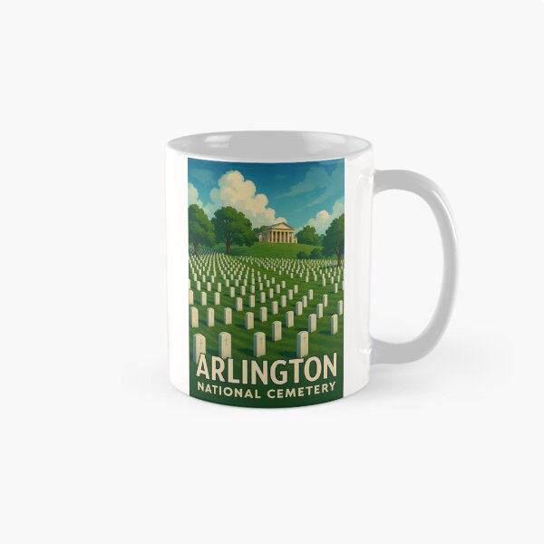 Item preview,  Arlington House Overlooking Arlington National Cemetery, Virginia designed and sold by Places On Earth.