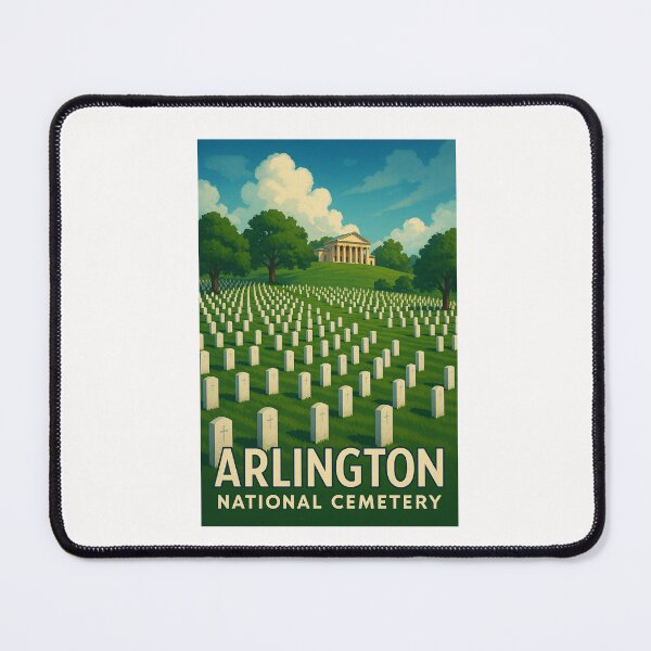 Item preview, Arlington House Overlooking Arlington National Cemetery, Virginia designed and sold by Places On Earth.