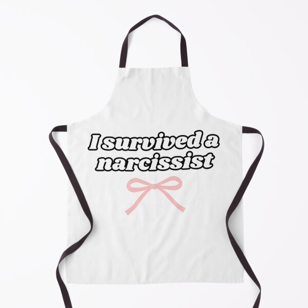 Item preview, I survived a narcissist cute pink bow - Narcissist Survivor Quote Sticker designed and sold by brodidudie.