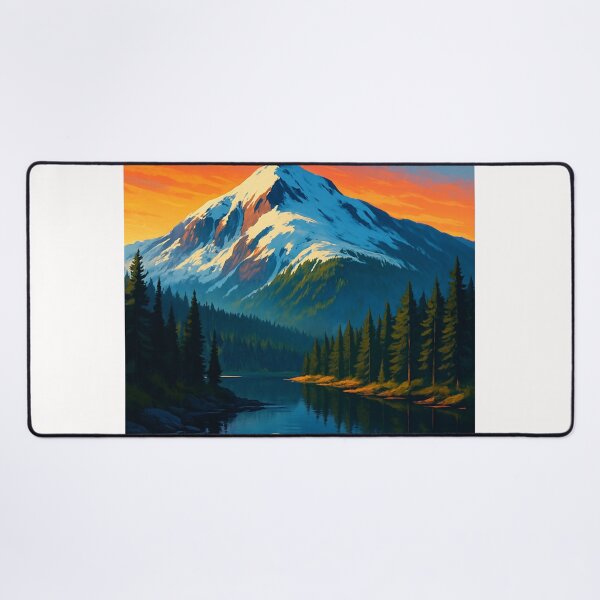 Item preview, Mount Bohemia Sunset and Lake Superior, Michigan designed and sold by Places On Earth.