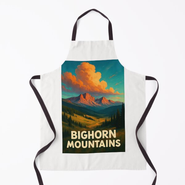 Item preview, Bighorn Mountains with Sunset Cloudscape, Wyoming designed and sold by Places On Earth.