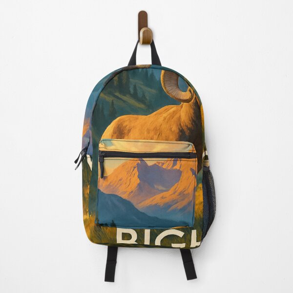Item preview, Bighorn Mountains with Bighorn Sheep, Wyoming designed and sold by Places On Earth.