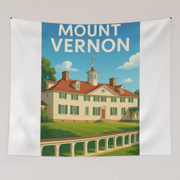 Item preview, Mount Vernon Estate and Gardens, Virginia designed and sold by Places On Earth.