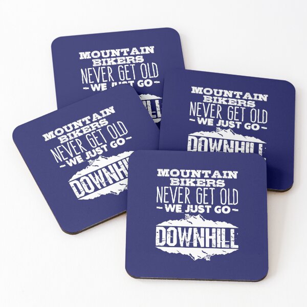 Item preview, Mountain Bikers Never Get Old We Just Go Downhill designed and sold by jaygo.