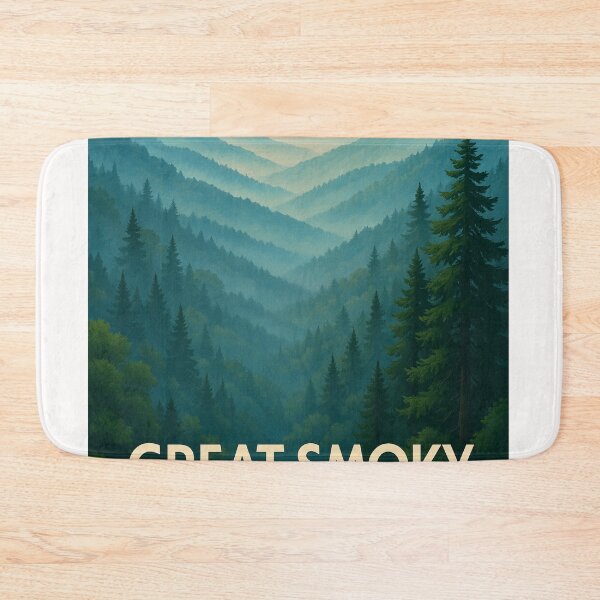 Item preview, Sunrise Layers in Great Smoky Mountains National Park designed and sold by Places On Earth.