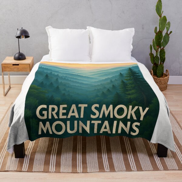 Item preview, Sunrise Layers in Great Smoky Mountains National Park designed and sold by Places On Earth.