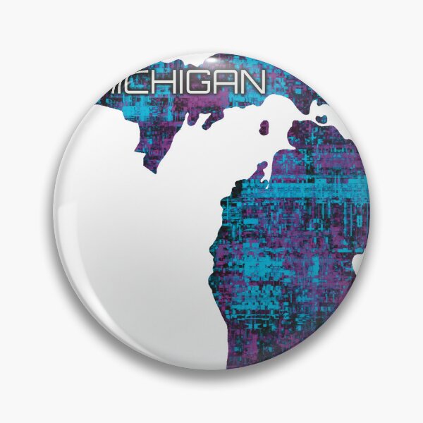 Item preview,  Michigan glitch  designed and sold by 2NUTS.