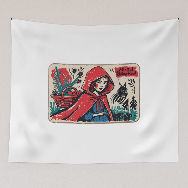Item preview, 'Little Red Riding Hood' by Charles Perrault, and later Jacob and Wilhelm Grimm designed and sold by Filologica.