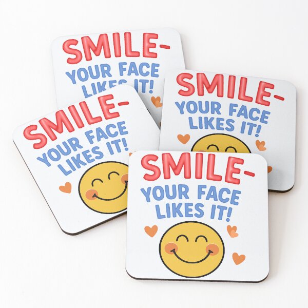 Item preview, Smile, your face likes it! designed and sold by DNC1134.