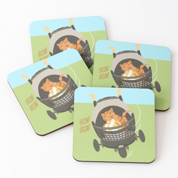 Item preview, Oliver Driving his Stroller designed and sold by Kyna Arts.