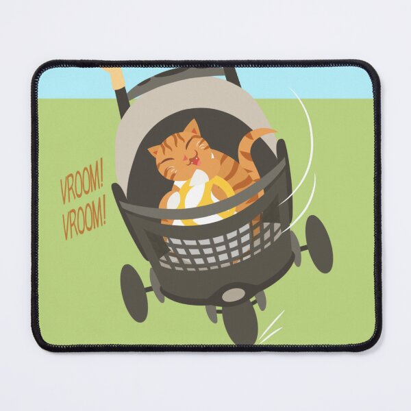 Item preview, Oliver Driving his Stroller designed and sold by Kyna Arts.